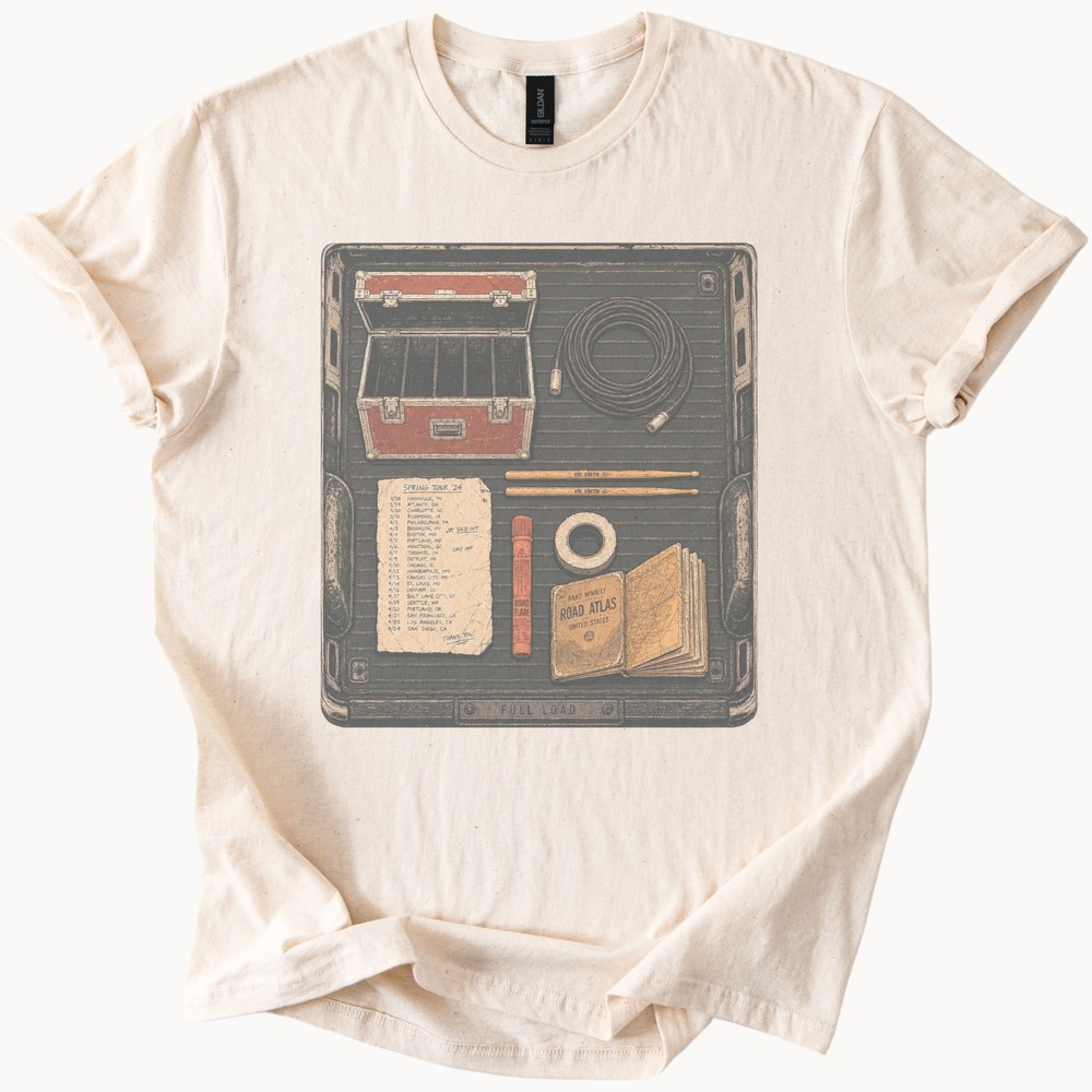 Spring Tour '24 Vintage Style Music Shirt